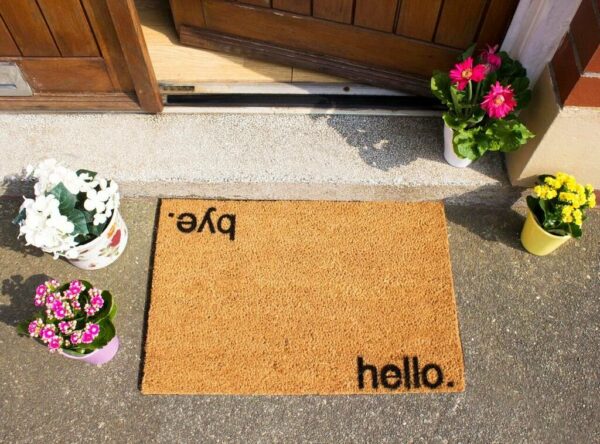 Hello Bye Doormat