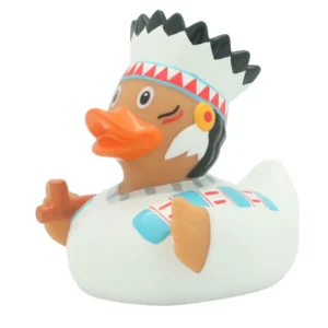 Native American Chief Rubber Duck