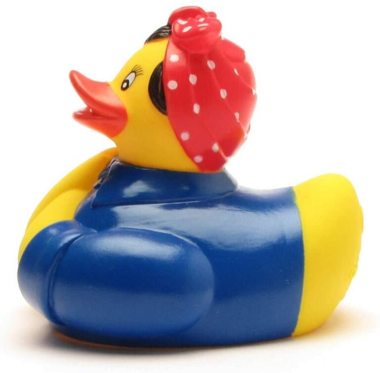 Rosie the Riveter Rubber Duck - Yarto - The Calendar and Gift Company