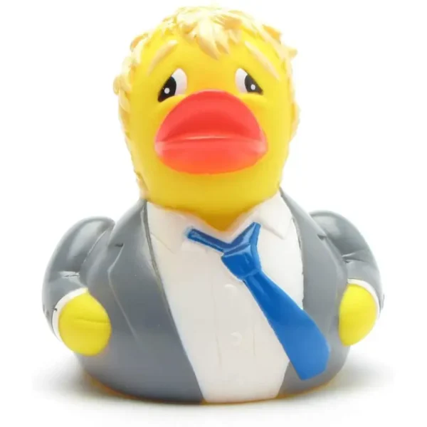 Boris Johnson Rubber Duck Scruffy