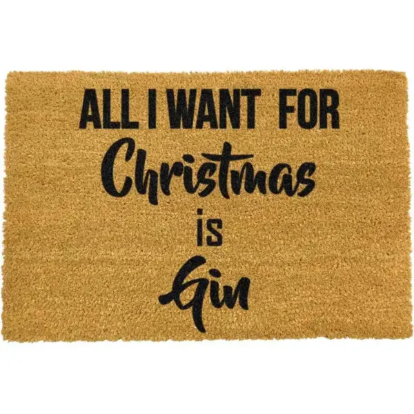 All I Want For Christmas Doormat