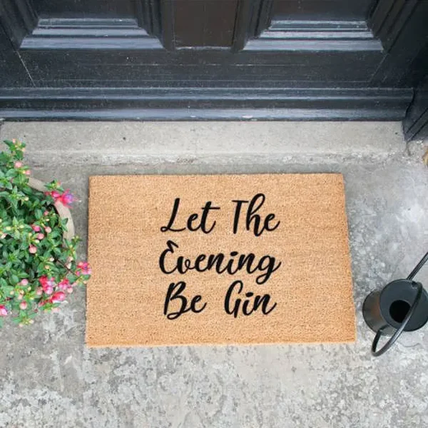 Evening Gin Doormat