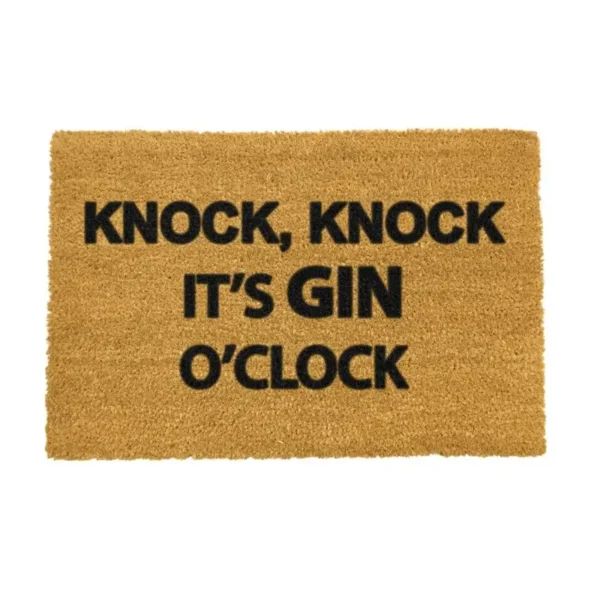 Gin O Clock Doormat