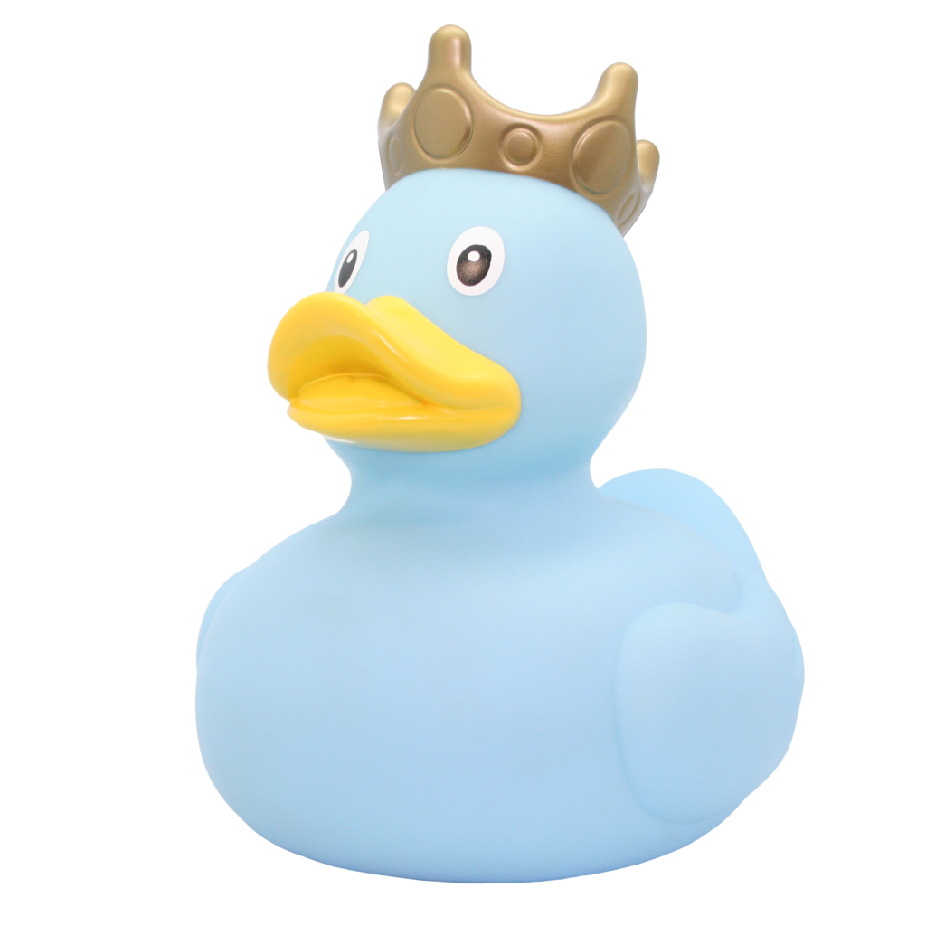 XXL Blue with Crown Rubber Duck The Calendar and Gift Company