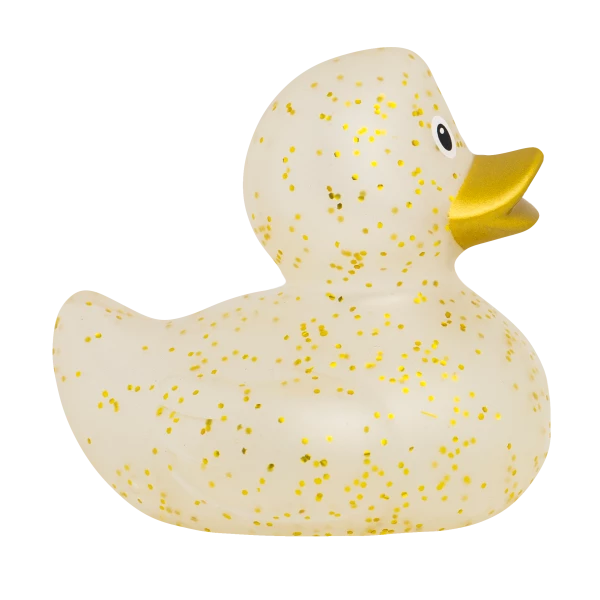 Glitter Gold Rubber Duck Lilalu