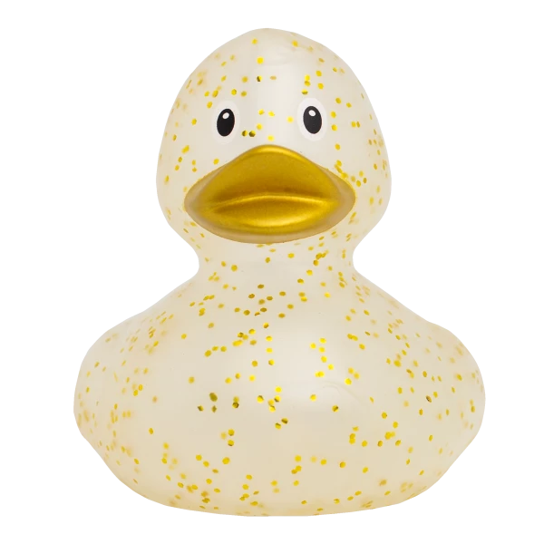 Gold Glitter Lilalu Duck