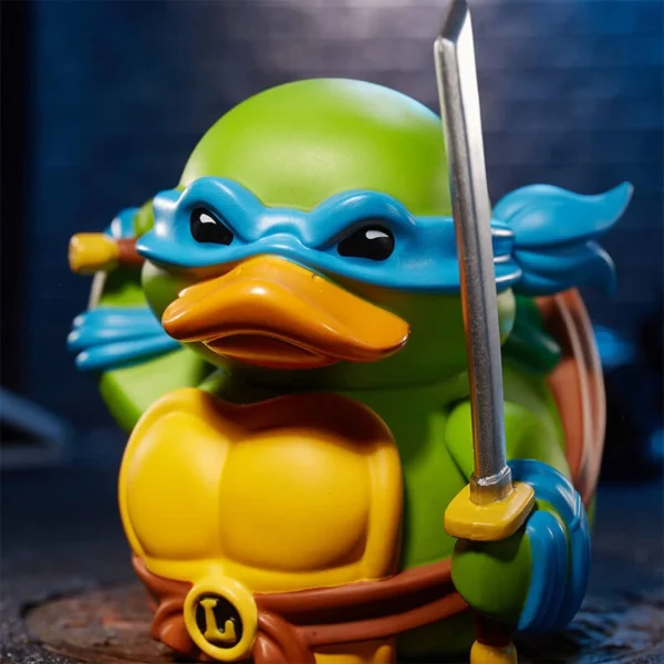 Leonardo Mutant Ninja Turtle Rubber Duck