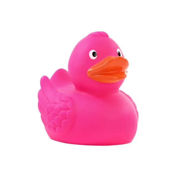 Pink from White Colour Changed Duck