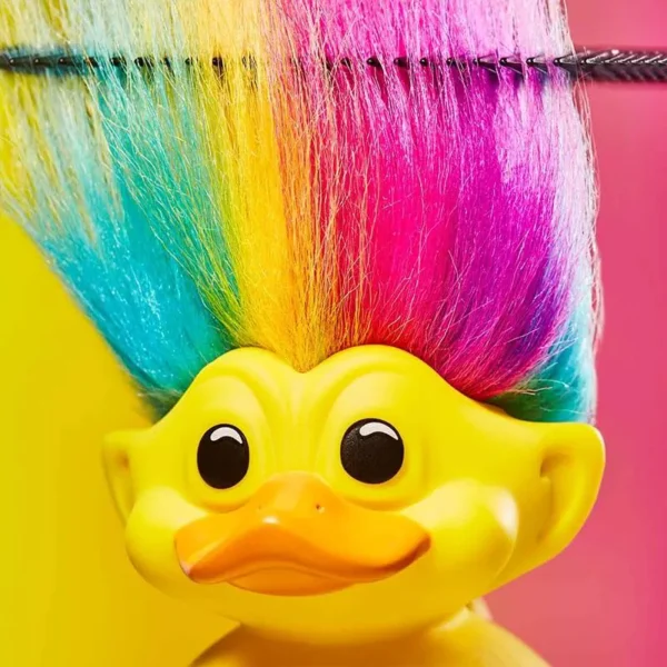 Rainbow Troll Yellow Rainbow Hair