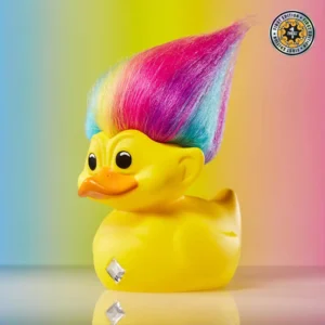 Rainbow Trolls Rubber Duck
