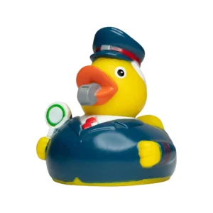 Train Attendant Rubber Duck