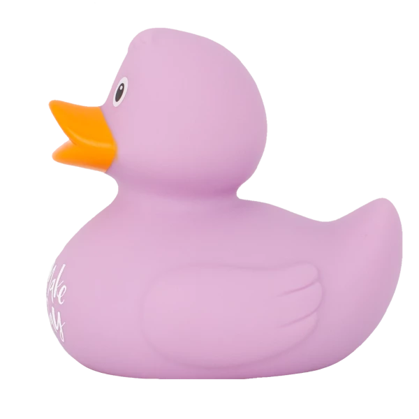 You Make My Day Purple Rubber Duck