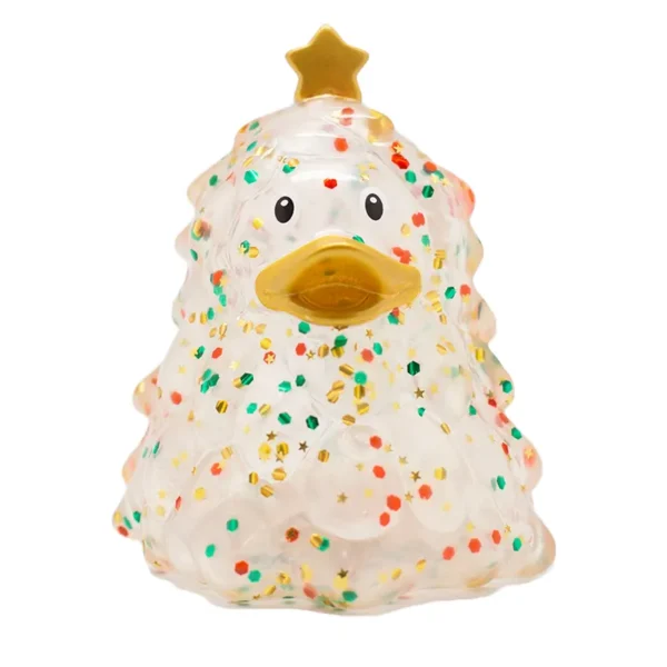 Christmas Tree Glitter Duck