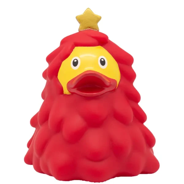 Christmas Tree Red Duck
