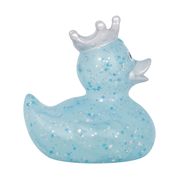 Blue Glitter Crown Lilalu Duck