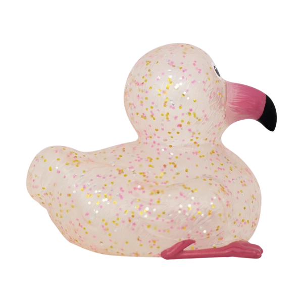 Flamingo Glitter Lilalu Duck