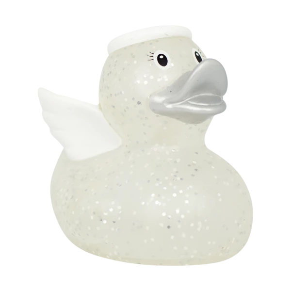 Glitter Rubber Duck Angel