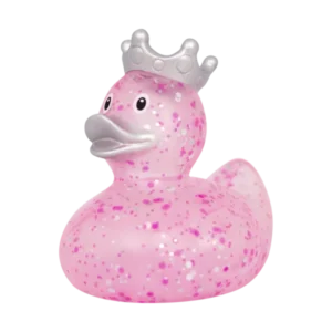 Pink Glitter Rubber Duck
