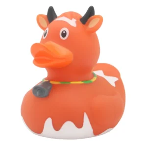Brown Cow Rubber Duck