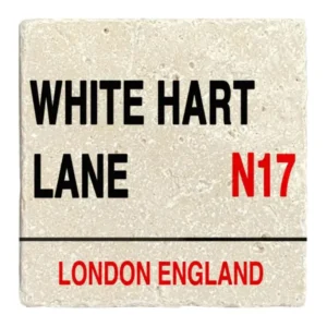 White Hart Lane London Stone Coaster