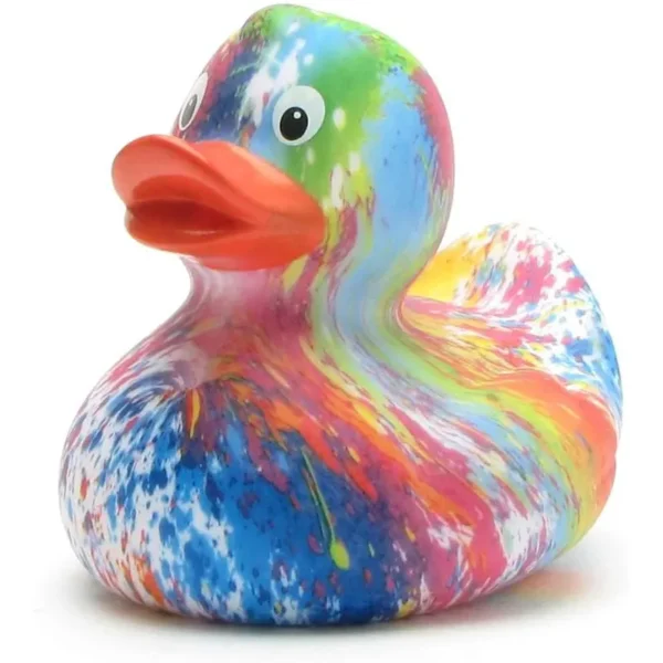 Rainbow Rubber Duck