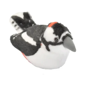 Great Spotted Woodpecker Bird Soft Toy