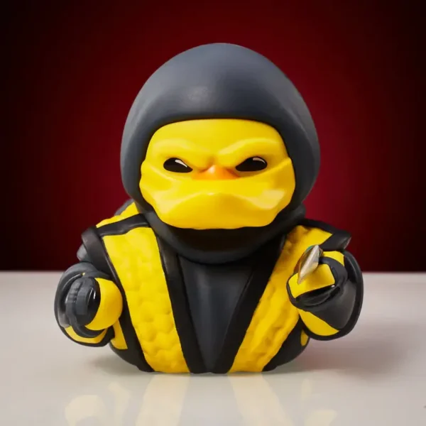 Mortal Combat Scorpion Rubber Duck