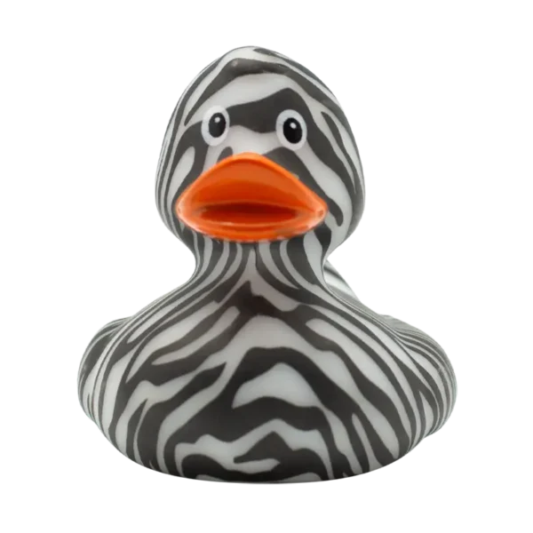 Lilalu Zebra Rubber Duck