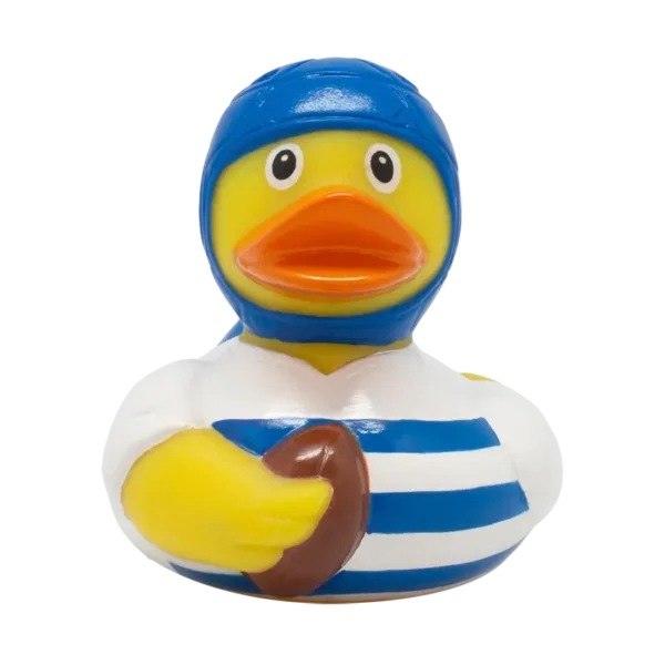 Rugby Player Rubber Duck