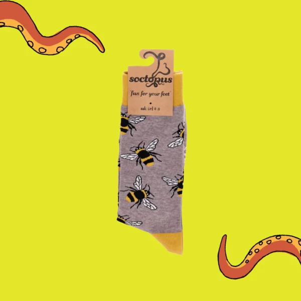 Soctopus Bumble Bee Socks