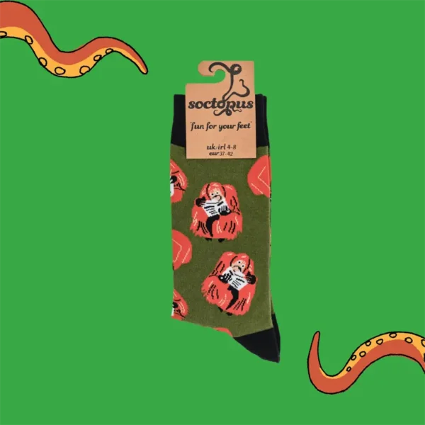 Soctopus Orangutan Socks