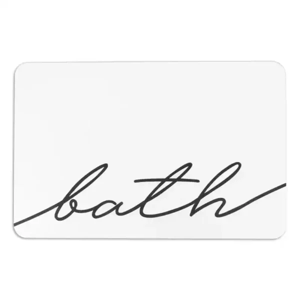 Bath Scribble Bath Mat