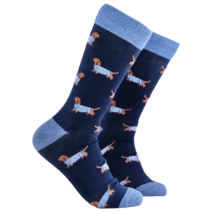 Hot Dippity Dog Socks