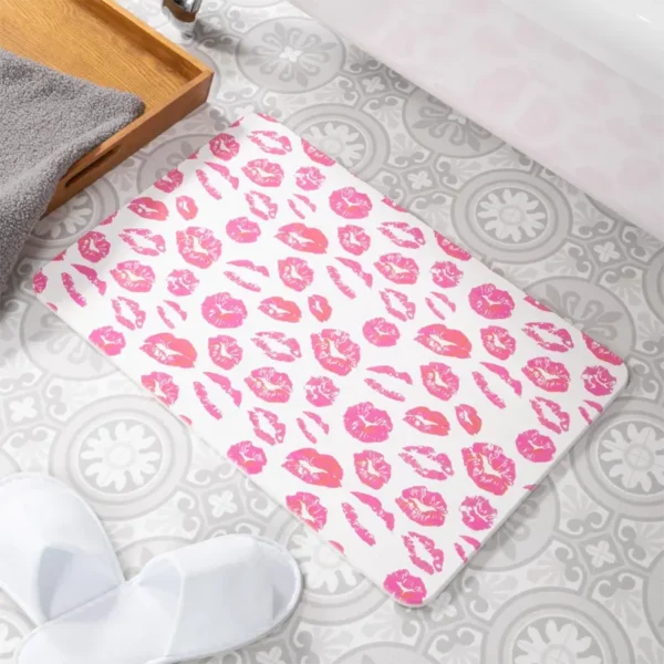 Lips Stone Bath Mat