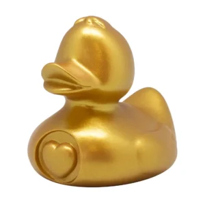 My Heart Gold Rubber Duck