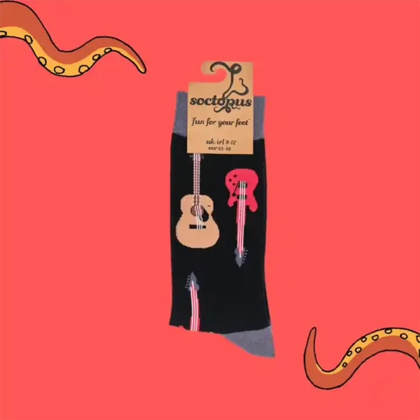 Soctopus Guitar Socks