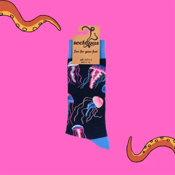 Soctopus Jellyfish Socks