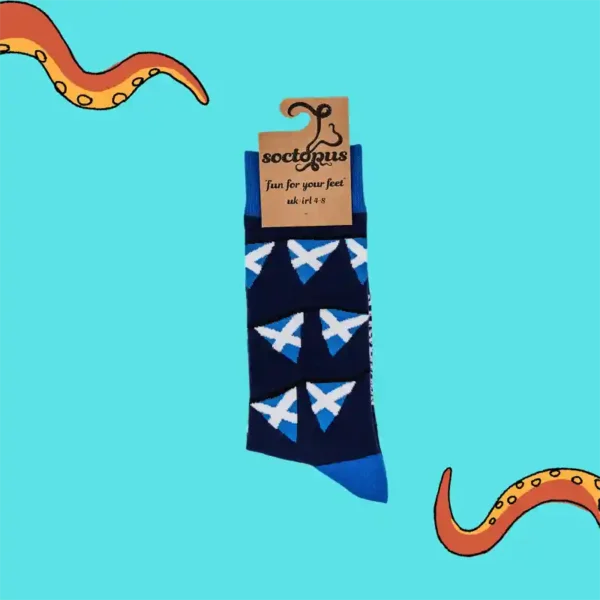 Soctopus Scottish Bunting Socks