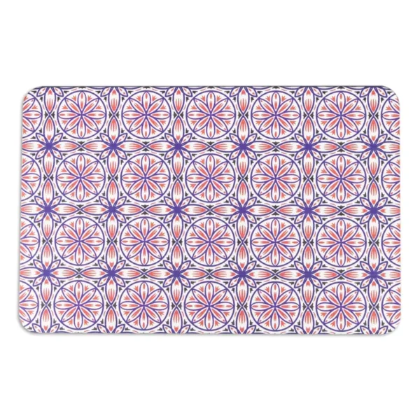 Stone Bath Mat Geometric