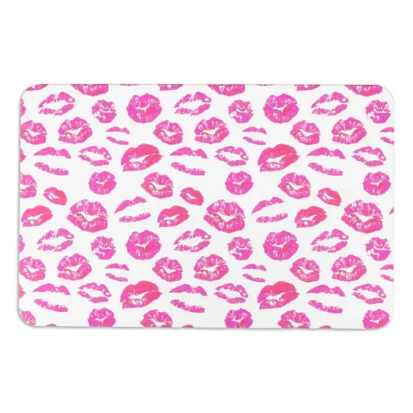 Stone Bath Map Pink Lips