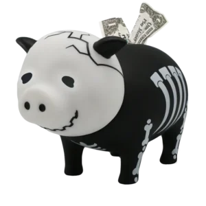 Biggys Piggy Bank Skeleton