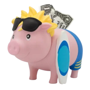 Biggys Piggy Bank Surfer