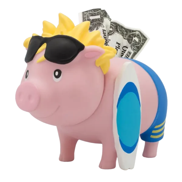 Biggys Piggy Bank Surfer