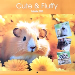 Calendar 2025 Cute and Fluffy