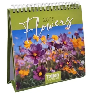 Desk Planner 2025 Flowers