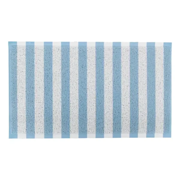 Doormat Blue Striped