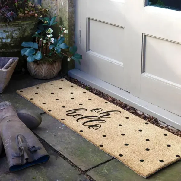 Double Doormat Oh Hello