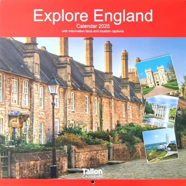 Explore England Calendar 2025