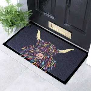 Highland Cow Doormat