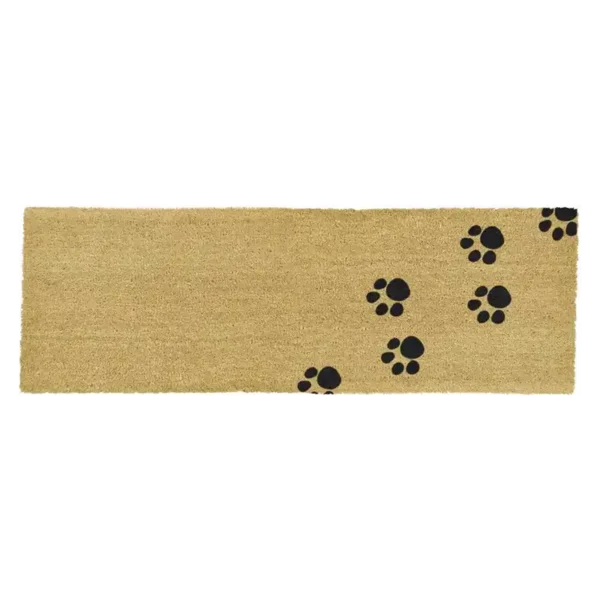 Patio Doormat Paw Prints